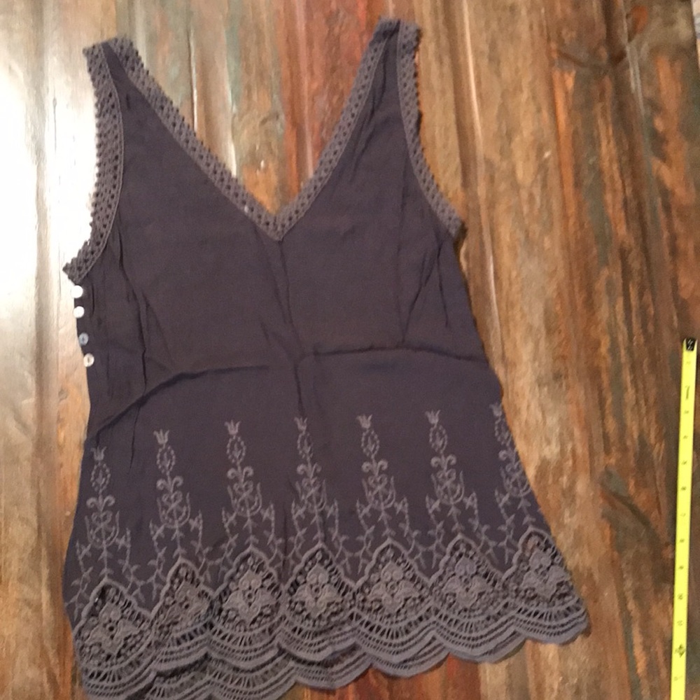 Love Stitch embroidered top